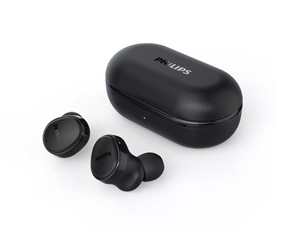 Attēls no Philips 4000 series TAT4556BK/00 headphones/headset Wireless In-ear Bluetooth Black