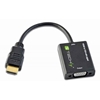 Изображение Adapter HDMI męski na VGA żeński, czarny, 10cm