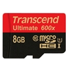 Изображение Transcend microSDHC MLC      8GB Class 10 UHS-I 600x + SD-Adapter