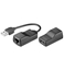 Attēls no Adapter USB Goobay Hi-Speed USB - USB Czarny  (93321)