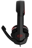 Picture of HEADPHONES WITH MICROPHONE FOR PLAYERS RAVEN RED