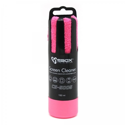 Picture of Sbox  CS-5005P Screen Cleaner 150ml pink