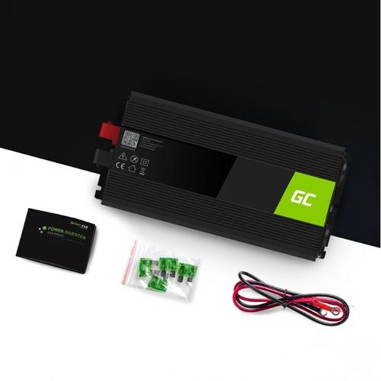 Picture of GREENCELL Inverter 12V - 230V 1500W