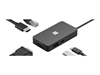 Picture of MS USB-C Travel Hub BG/YX/LT/SL Black