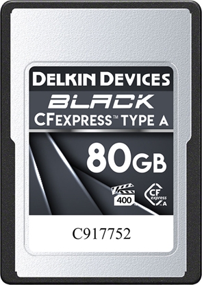 Attēls no Delkin memory card CFexpress 80GB Black Type A