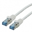 Picture of ROLINE S/FTP Patch Cord Cat.6A, Component Level, LSOH, white, 1.5 m