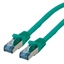 Picture of ROLINE S/FTP Patch Cord Cat.6A, Component Level, LSOH, green, 1 m