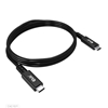 Изображение CLUB3D USB4 certified Type-C Gen3x2 Bi-Directional Cable 40Gbps 8K60Hz 100W PowerDelivery M-M 0.8m - 2.62ft