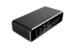 Изображение Gembird Digital alarm clock with wireless charging function Black