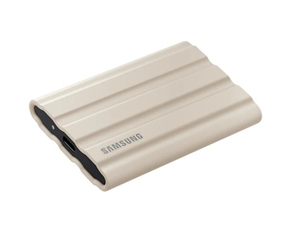 Attēls no Ārējais SSD disks Samsung T7 Shield 1TB Beige