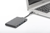 Picture of DIGITUS Dockingstation USB3.0/C  9xBu Universal Travel sw