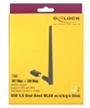 Изображение Delock USB 3.0 Dual Band WLAN ac/a/b/g/n Stick 867 + 300 Mbps with external antenna