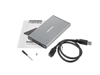 Picture of NATEC Rhino GO HDD/SSD enclosure Grey 2.5"