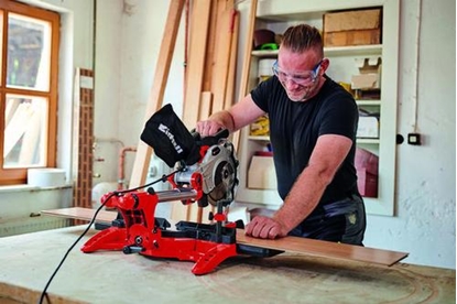 Изображение Einhell TC-SM 2131/1 Dual Sliding Mitre Saw