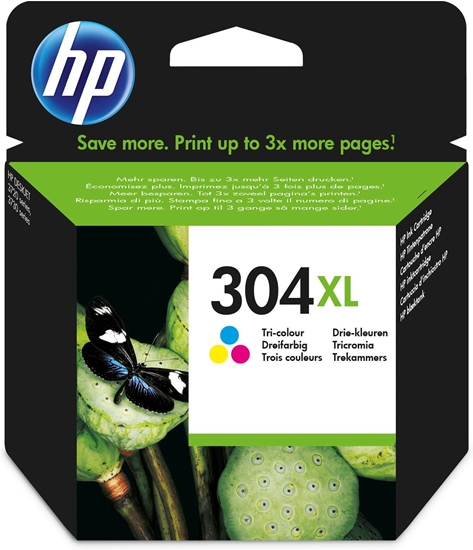 Изображение HP 304XL Tri-color Original Ink Cartridge