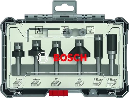 Picture of Bosch milling Set Trim&Edging 6tlg.