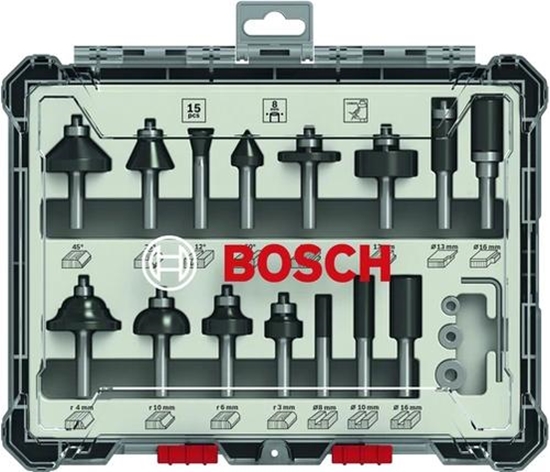 Изображение Bosch milling Set Mixed 15tlg.