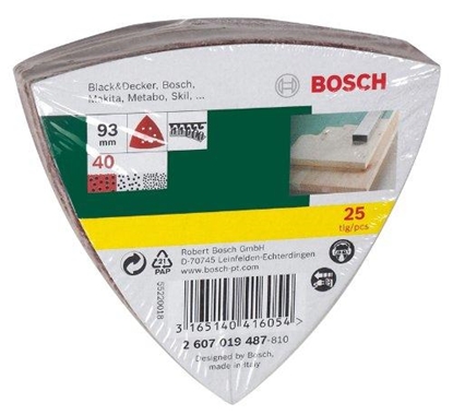 Attēls no Bosch 2 607 019 487 sander accessory 25 pc(s)