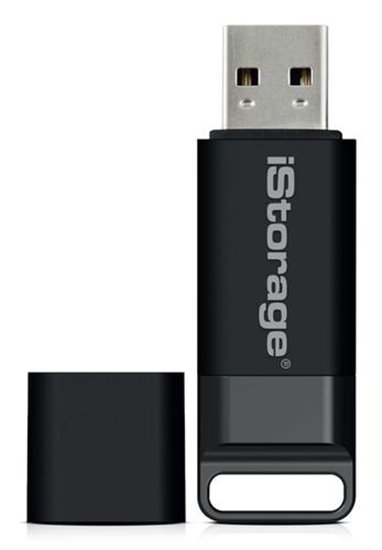 Изображение iStorage IS-FL-DBT-256-16 USB flash drive 16 GB USB Type-A 3.2 Gen 1 (3.1 Gen 1) Black