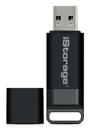 Изображение iStorage IS-FL-DBT-256-64 USB flash drive 64 GB USB Type-A 3.2 Gen 1 (3.1 Gen 1) Black