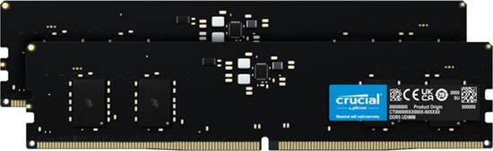 Изображение Crucial DDR5-4800 Kit       32GB 2x16GB UDIMM CL40 (16Gbit)