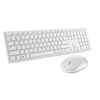 Изображение Dell Pro Wireless Keyboard and Mouse - KM5221W - US International (QWERTY) - White