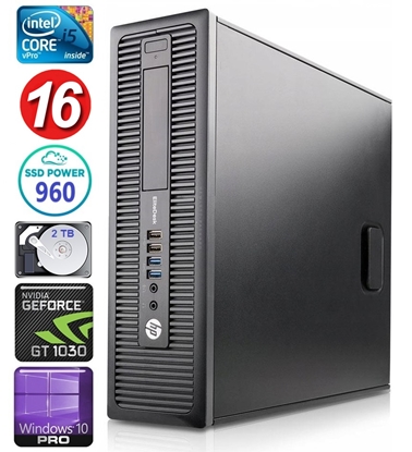 Изображение HP 600 G1 SFF i5-4570 16GB 960SSD+2TB GT1030 2GB WIN10PRO/W7P