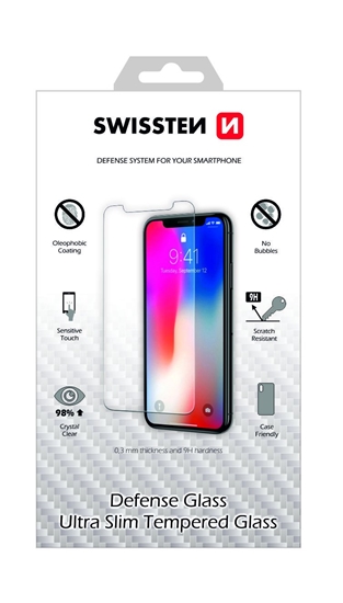 Picture of Swissten Ultra Slim Tempered Glass Premium 9H Screen Protector Samsung Galaxy A23