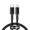 Picture of Kabel USB Baseus USB-C - Lightning 1 m Czarny (CATLGD-01)