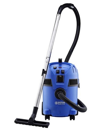 Picture of Nilfisk MULTI II 22 T EU 22 L Cylinder vacuum Dry 1200 W Dust bag