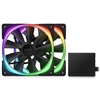 Picture of Wentylator Nzxt Aer RGB 2 140mm 2-pack + Hub (HF-2814C-TB)