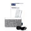 Picture of Platinet power bank 10000mAh Fabric Braided LiPo 2.1A, light grey (44243)