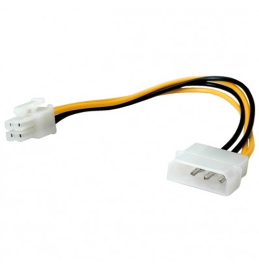 Изображение ROLINE Internal Power Cable, 4-pin HDD/ ATX12V-P4 4-pin Power 0.15 m