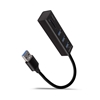 Изображение HMA-CR3A Wieloportowy hub 3x USB-A + SD/microSD, USB3.2 Gen 1 hub, metalowy, 20cm USB-A kabel