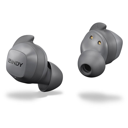 Picture of Lindy LE400W Headset True Wireless Stereo (TWS) In-ear Car Bluetooth Grey