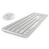 Изображение Dell Pro Wireless Keyboard and Mouse - KM5221W - US International (QWERTY) - White