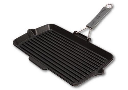 Picture of Staub Square Grill Pan  34x21cm cast iron, black, induction