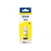 Изображение Epson EcoTank yellow T 104 65 ml               T 00P4