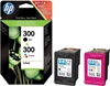 Изображение HP 300 Combo-pack Black/Tri-color Ink Cartridges, 200/200 pages, for DeskJet D2560, F4280