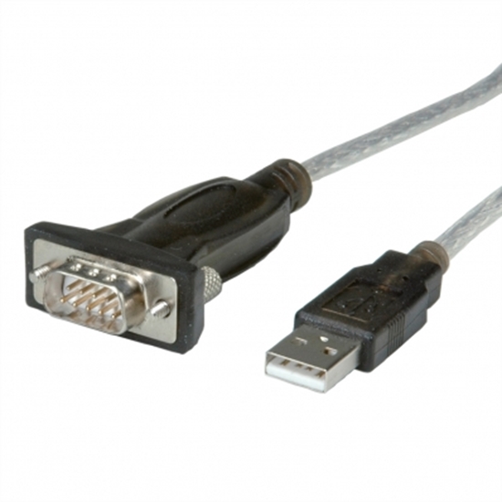 Изображение ROLINE Converter Cable USB to Serial, 1.8 m