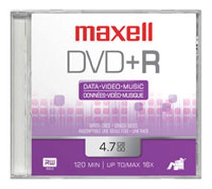 Attēls no Maxell DVD+R 4.7 GB 16x 100 sztuk (275737.30.TW)