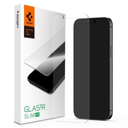 Attēls no Spigen SZKŁO HARTOWANE SPIGEN GLAS.TR SLIM IPHONE 12/12 PRO