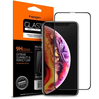 Изображение Spigen szkło hartowane ESRSPIGEN GLASS FC dla iPhone XR