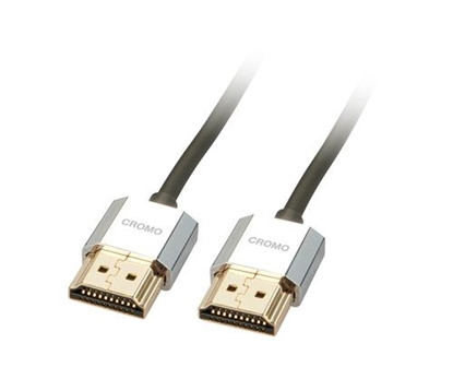 Attēls no Lindy CROMO Slim HDMI High Speed A/A Cable, 1m