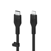 Picture of Belkin Flex Lightning/USB-C 15W 3m, mfi, 15W, black CAA009bt3MBK