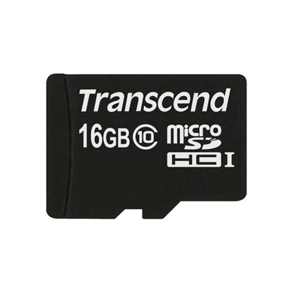 Изображение Transcend microSDHC         16GB Class 10