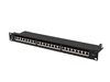 Picture of Patchpanel 24 port 1U KAT7 EK. PPS7-1024-B Czarny 