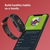 Изображение Fitbit activity tracker for kids Ace 3, black/racer red