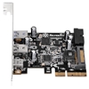 Picture of Kontroler SilverStone PCIe 2.0 x2 - 2x USB 3.0 + 1x USB-C 3.2 Gen 2 (SST-ECU05)