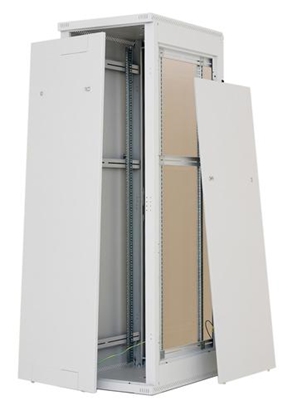 Attēls no Triton Free-standing cabinet RMA 600x900 47U left glass door Freestanding rack Grey
